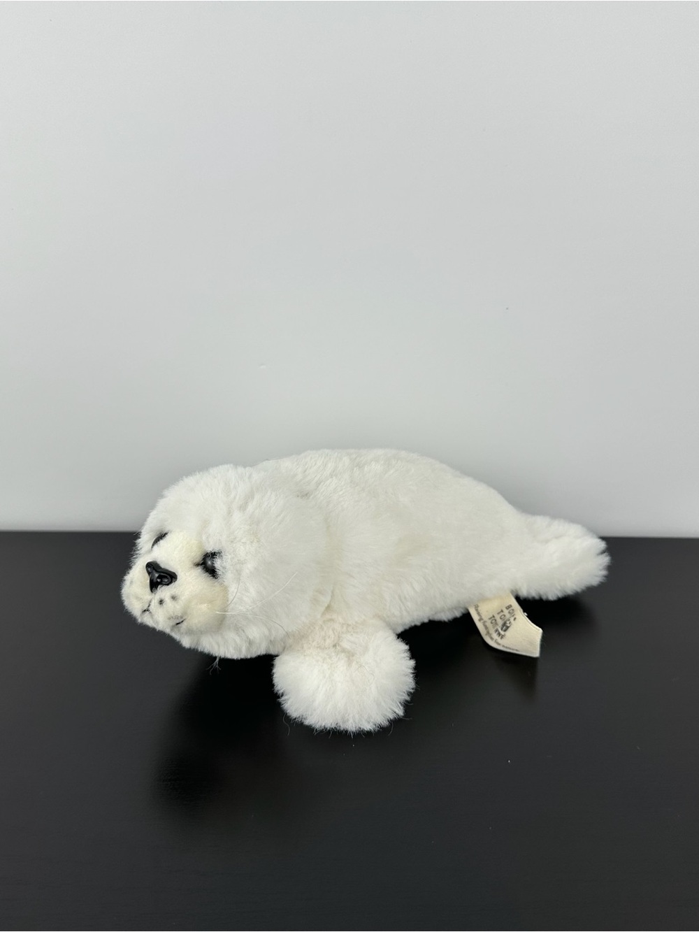 Bon Ton Toys Rare WWF White Harp Seal 7” Plush Stuffed Animal